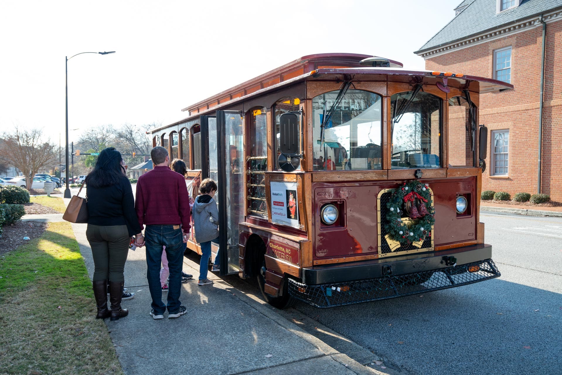 2019 Christmasville in Old Town Rock Hill, South Carolina.